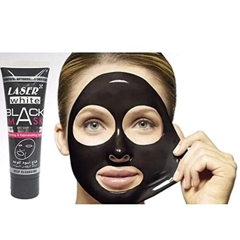 ماسک تیوپی چسبی لیزر وایت ذغالی سفید کننده 100 میل