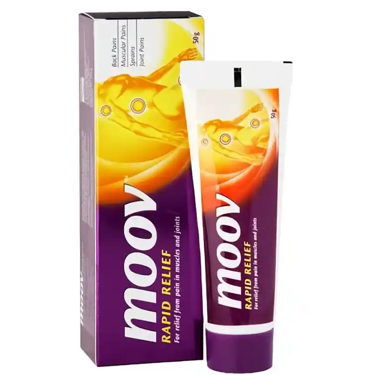 کرم و پماد تسکین درد فوری MOOV حجم ۵۰ گرم محصول هند