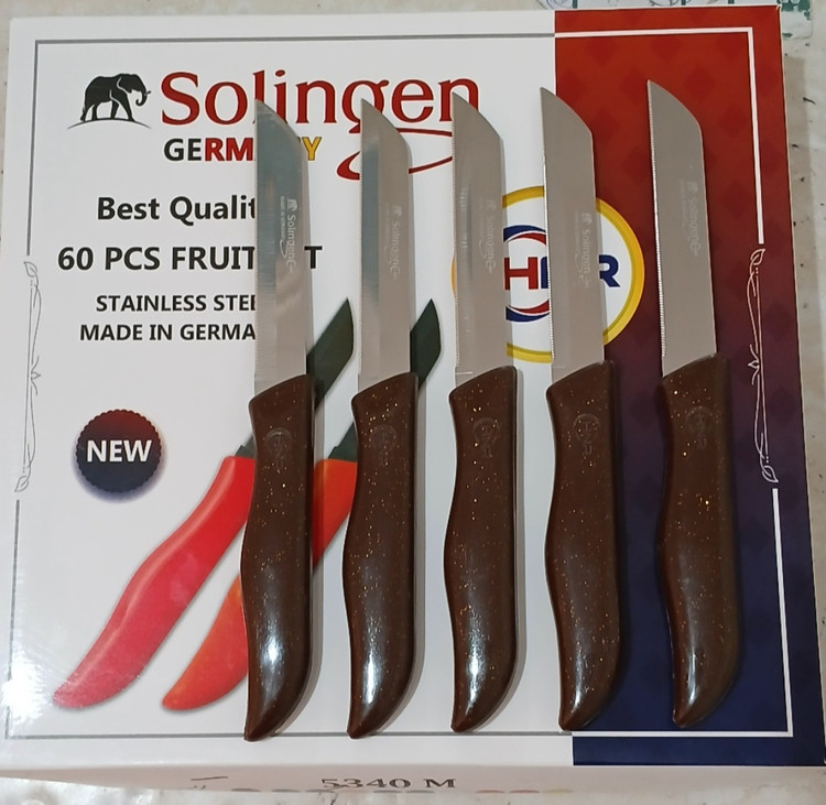 چاقو اره ای استیل SOLINQEN آلمانی با بهترین کیفیت در رنگ های مختلف